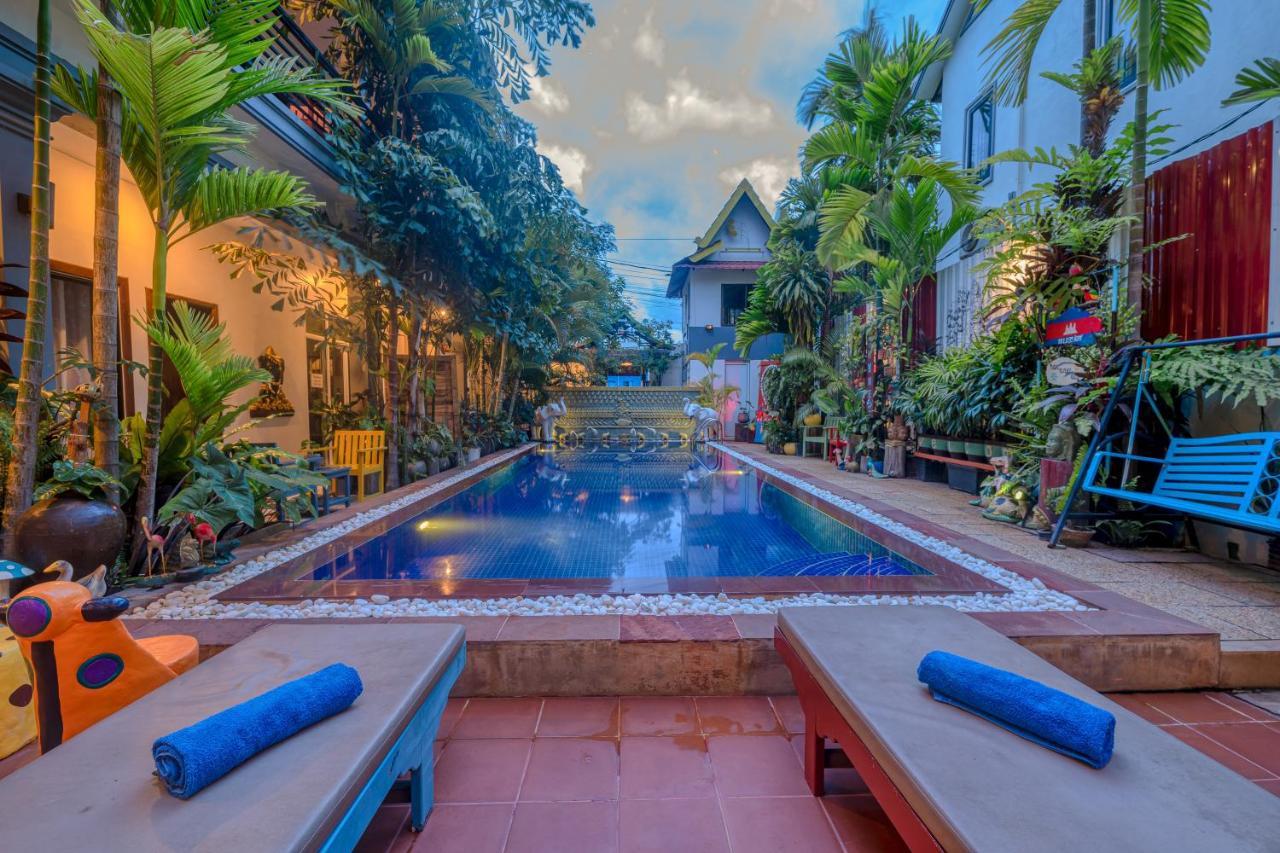 Asanak D'Angkor Boutique Hotel Siem Reap Buitenkant foto