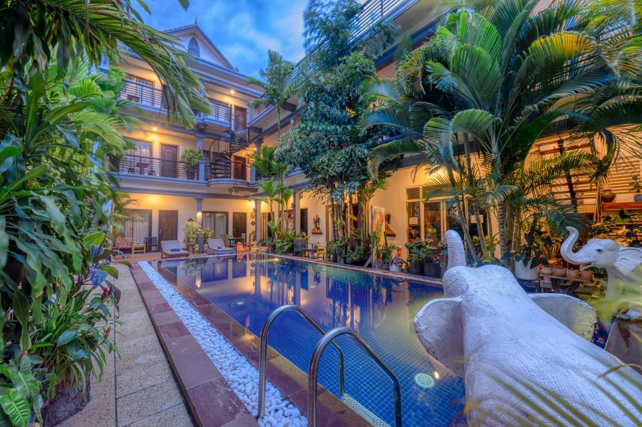 Asanak D'Angkor Boutique Hotel Siem Reap Buitenkant foto