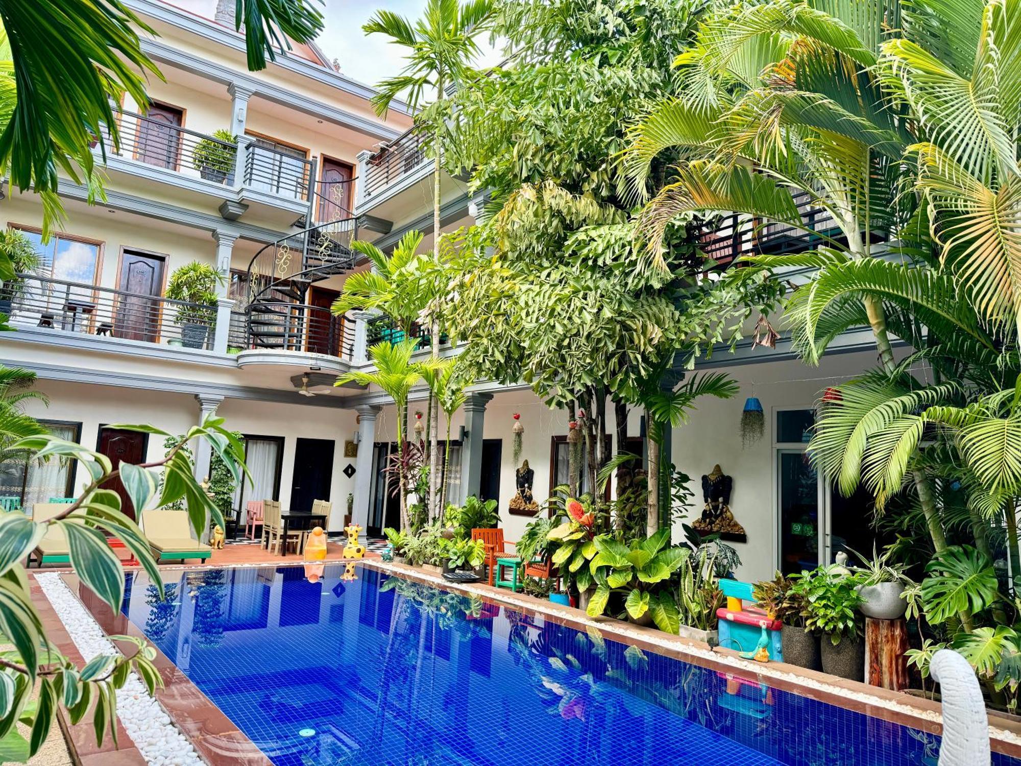 Asanak D'Angkor Boutique Hotel Siem Reap Buitenkant foto