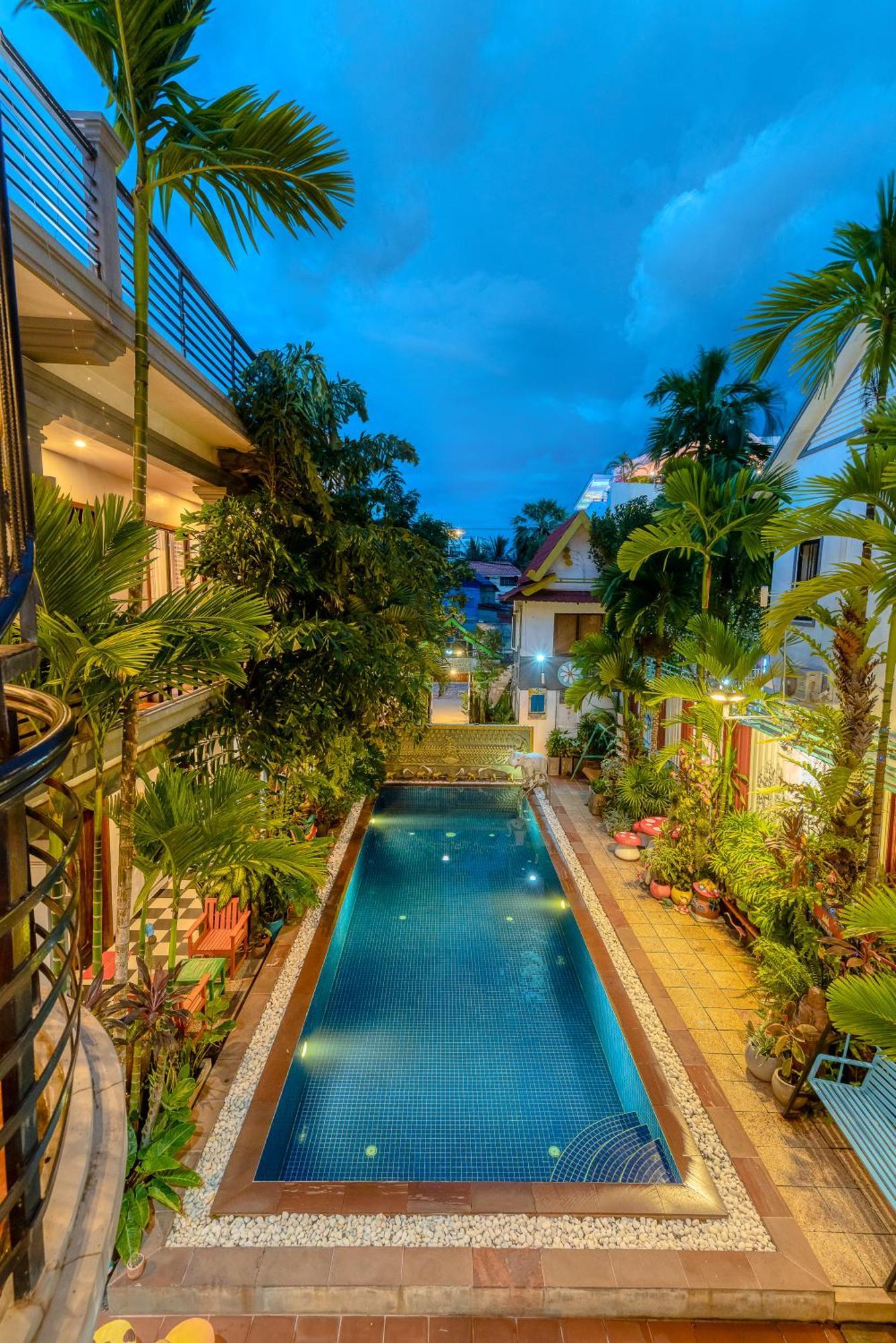 Asanak D'Angkor Boutique Hotel Siem Reap Buitenkant foto