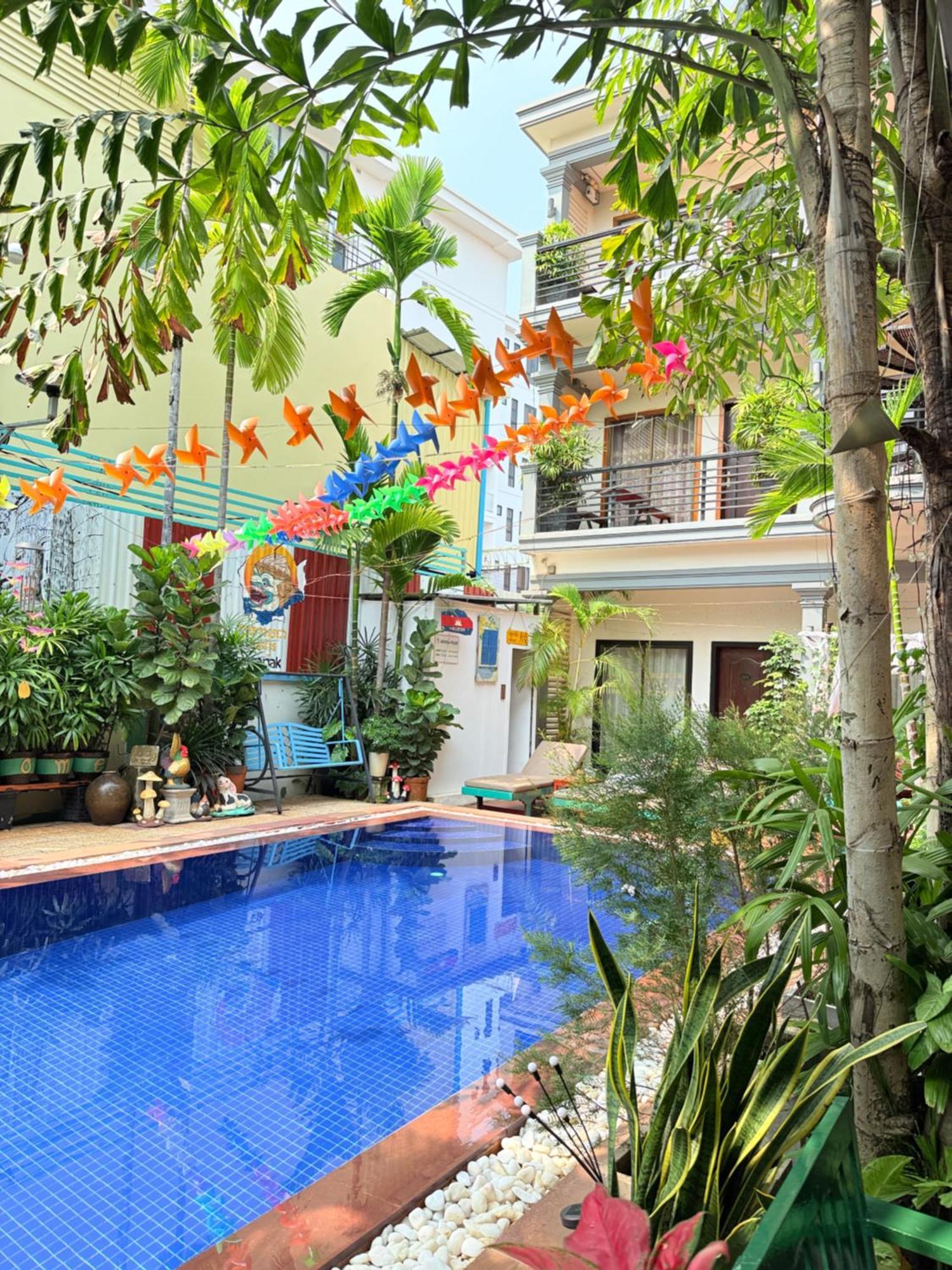 Asanak D'Angkor Boutique Hotel Siem Reap Buitenkant foto