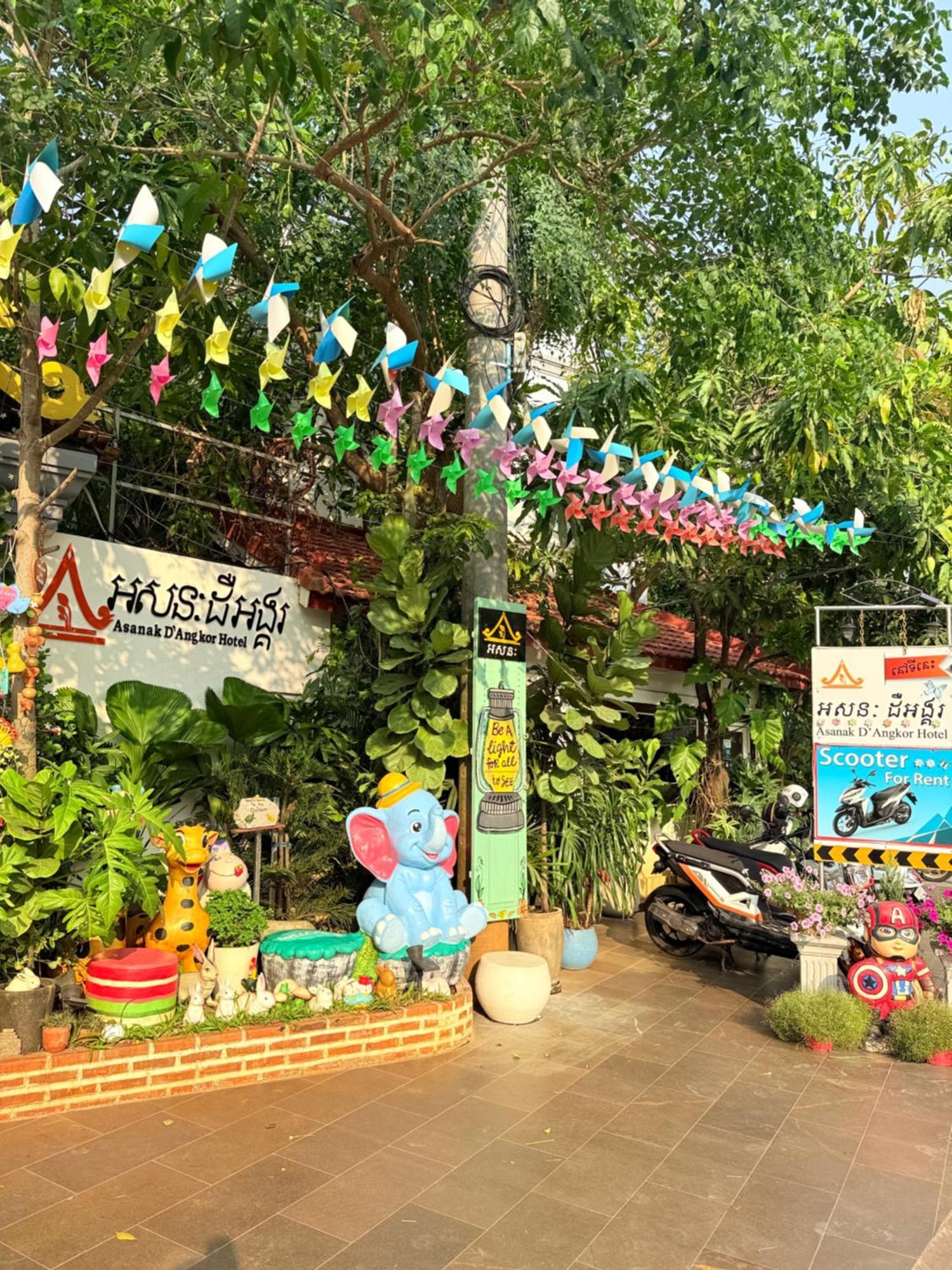 Asanak D'Angkor Boutique Hotel Siem Reap Buitenkant foto