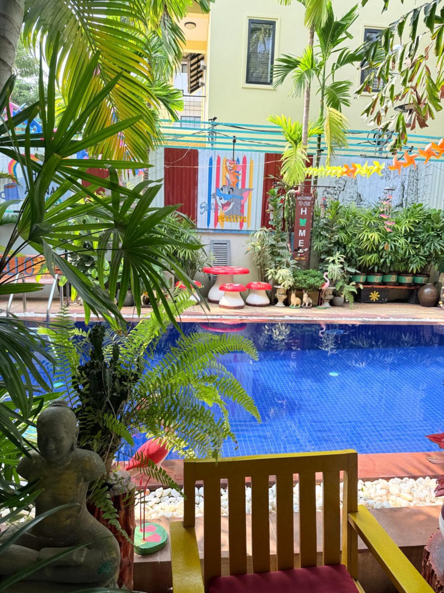 Asanak D'Angkor Boutique Hotel Siem Reap Buitenkant foto