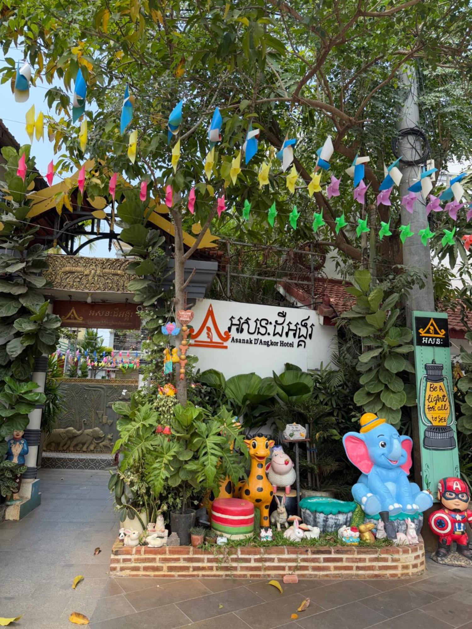 Asanak D'Angkor Boutique Hotel Siem Reap Buitenkant foto