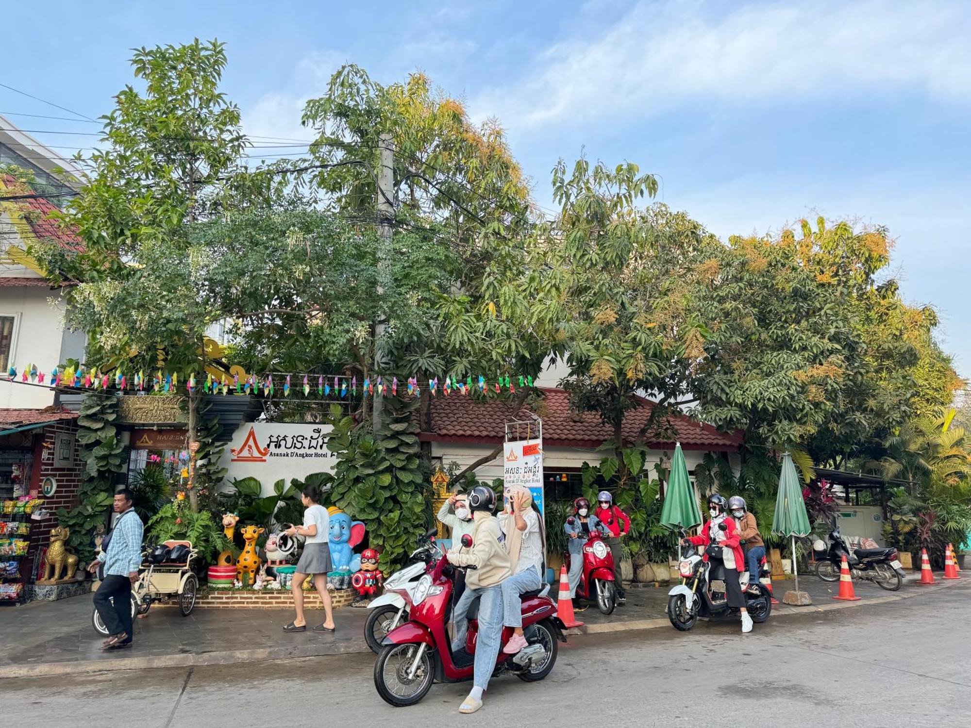 Asanak D'Angkor Boutique Hotel Siem Reap Buitenkant foto