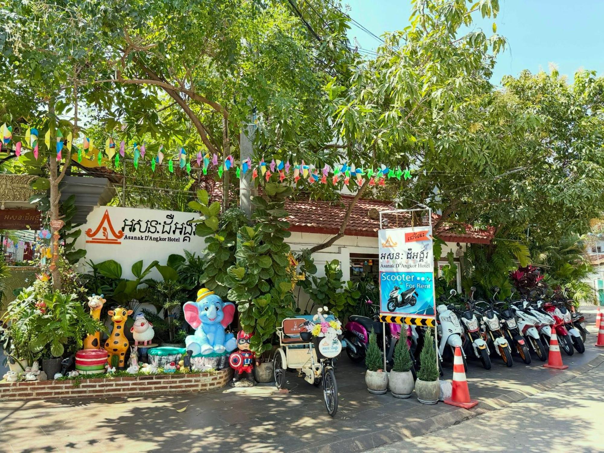 Asanak D'Angkor Boutique Hotel Siem Reap Buitenkant foto